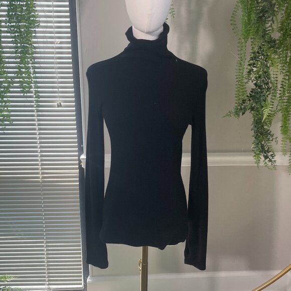 Enza Costa | Sweater Knit Long Sleeve Turtleneck - Picture 1 of 3